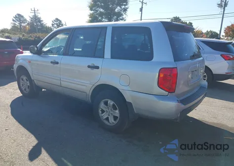 2006 Honda Pilot Lx from USA, damaged, VIN 5FNYF18156B021120